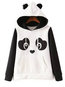 Hooded Standard Patchwork Dacron Patchwork Hoodie (Style V100805)