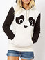Hooded Standard Patchwork Dacron Patchwork Hoodie (Style V100805)