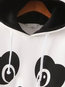 Hooded Standard Patchwork Dacron Patchwork Hoodie (Style V100805)