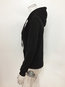 Standard Loose Plain Cotton Blends Pattern Hoodie (Style V100817)