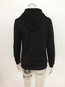 Standard Loose Plain Cotton Blends Pattern Hoodie (Style V100817)