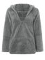 Hooded Loose Casual Cotton Pockets Hoodie (Style V100820)