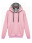 Hooded Standard Loose Casual Cotton Blends Hoodie (Style V100835)