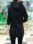 Hooded Slim Letter Cotton Blends Pockets Hoodie (Style V100838)