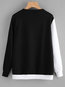 Standard Casual Animal Polyester Pattern Sweatshirts (Style V100845)
