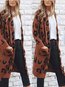 Loose Casual Leopard Acrylic Pattern Sweater (Style V100888)