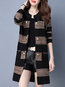 Round Neck Long Straight Fashion Knitted Sweater (Style V100921)