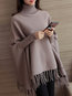 Long Batwing Elegant Plain Knitted Sweater (Style V100926)