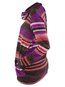 Heap Collar Long Striped Polyester Pockets Hoodie (Style V100968)