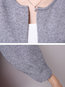 Round Neck Standard Slim Casual Plain Sweater (Style V101060)