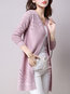 Round Neck Long Date Night Knitted Pattern Sweater (Style V101062)