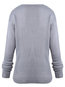 V-neck Standard Slim Plain Polyester Sweater (Style V101135)