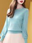 Standard Slim Date Night Knitted Button Sweater (Style V101137)