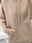 Hooded Standard Casual Knitted Pockets Sweater (Style V101166)