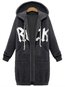 Hooded Long Casual Polyester Pockets Coat (Style V101180)