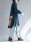 Shirt Collar Long Straight Animal Swallowtail Coat (Style V101236)
