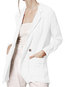 Shawl Collar Loose Elegant Cotton Blends Button Coat (Style V101320)