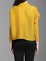 Round Neck Straight Date Night Plain Button Jacket (Style V101335)