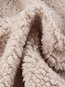 Shawl Collar Long Slim Plain Dacron Coat (Style V101368)