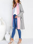 Shawl Collar Loose Date Night Dacron Pockets Coat (Style V101425)