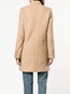 Stand Collar Long Loose Dacron Button Coat (Style V101484)