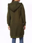 Hooded Loose Fashion Cotton Pockets Coat (Style V101492)