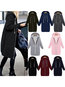 Hooded Loose Fashion Cotton Pockets Coat (Style V101492)