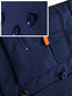 Hooded Slim Casual Plain Polyester Coat (Style V101560)