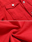 Shirt Collar Fashion Plain Denim Button Jacket (Style V101577)