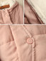 Hooded Long Loose Cotton Pockets Coat (Style V101581)