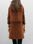 Shawl Collar Long Slim Elegant Wool Coat (Style V101609)