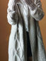 Hooded Long Elegant Plain Cotton Blends Coat (Style V101611)