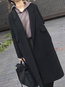 Shawl Collar Long Date Night Wool Blends Pockets Coat (Style V101643)