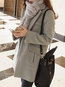 Shawl Collar Slim Date Night Wool Button Coat (Style V101709)