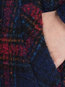 Shawl Collar Long Elegant Plaid Button Coat (Style V101716)