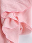 Maxi Slow Life Patchwork Polyester Plain Skirt (Style V101763)