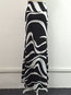 Maxi Mermaid Slow Life Polyester Striped Skirt (Style V101776)