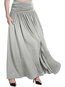 Ankle Length Loose Slow Life Pockets Plain Skirt (Style V101824)