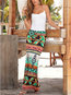 Bodycon Fashion Pattern Polyester Geometric Skirt (Style V101829)