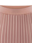 Mid-Calf Casual Ruffle Chiffon Plain Skirt (Style V102008)