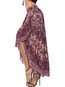 Mid-Calf Asymmetrical Casual Asymmetrical Floral Skirt (Style V102034)