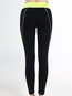 Ankle Length Sexy Patchwork Polyester Plain Leggings (Style V102070)