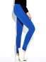 Maxi Skinny Sports Polyester Plain Leggings (Style V102075)