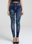 Skinny Casual Pattern Polyester Floral Leggings (Style V102084)