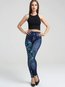 Skinny Casual Pattern Polyester Floral Leggings (Style V102084)