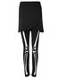 Ankle Length Skinny Casual Pattern Polyester Leggings (Style V102092)