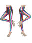 Ankle Length Skinny Pattern Polyester Floral Leggings (Style V102102)