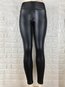 Ankle Length Skinny Sexy Pu Leather Plain Leggings (Style V102138)