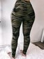 Skinny Sexy Pattern Polyester Camouflage Leggings (Style V102144)
