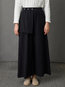 Ankle Length Loose Date Night Button Cotton Pants (Style V102180)